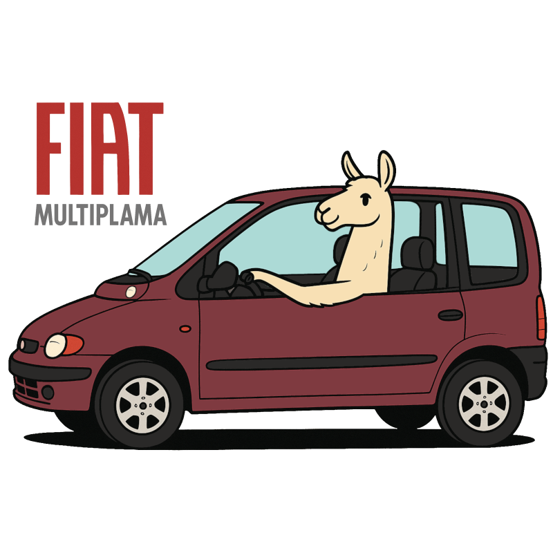„Věříš, že krása není všechno? Fiat Multiplama to dokazuje.“
