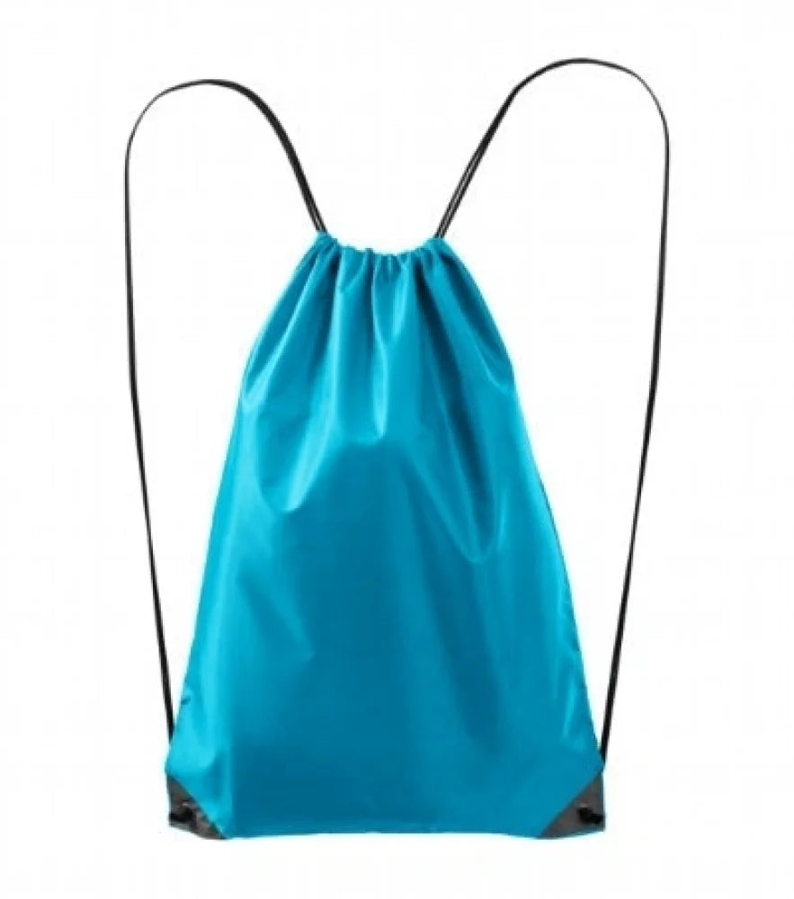 Šňůrkový batoh Tyrkysová 44 / M textil