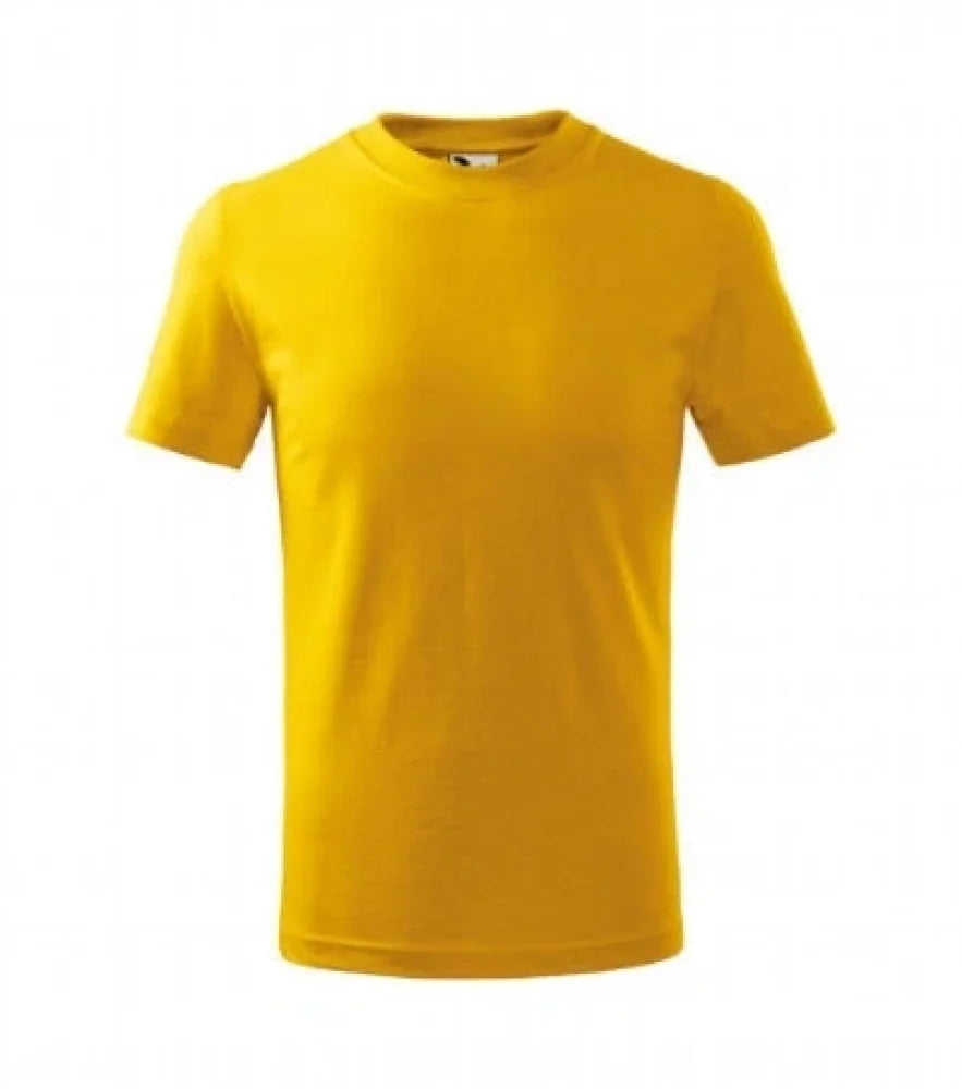 Tričko dětské Žlutá 04 / 4 textil